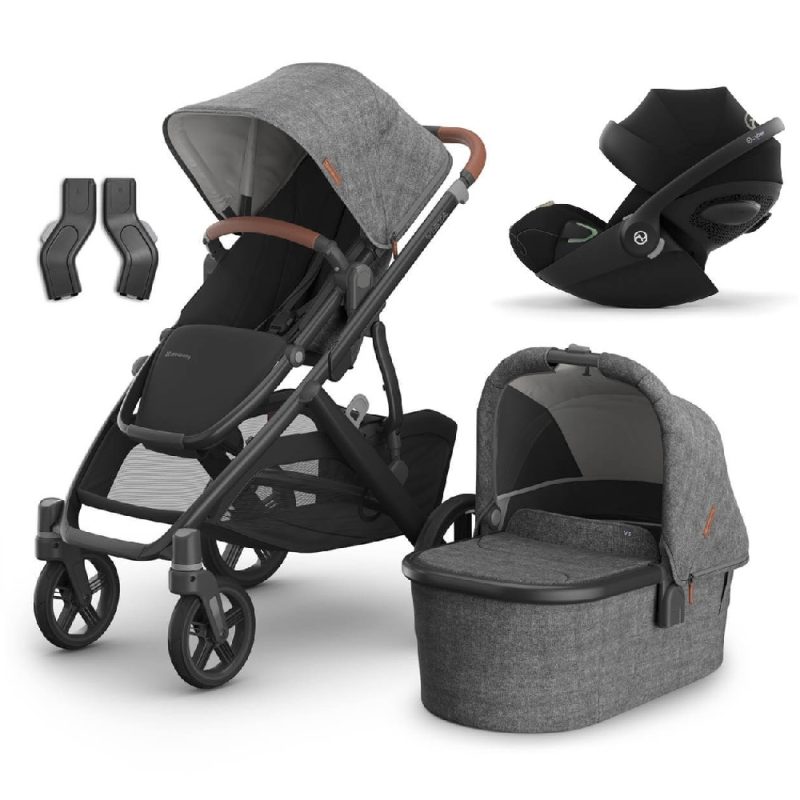 UPPAbaby Greyson VISTA V3 Travel System + Cloud G + Optional Rotating Base