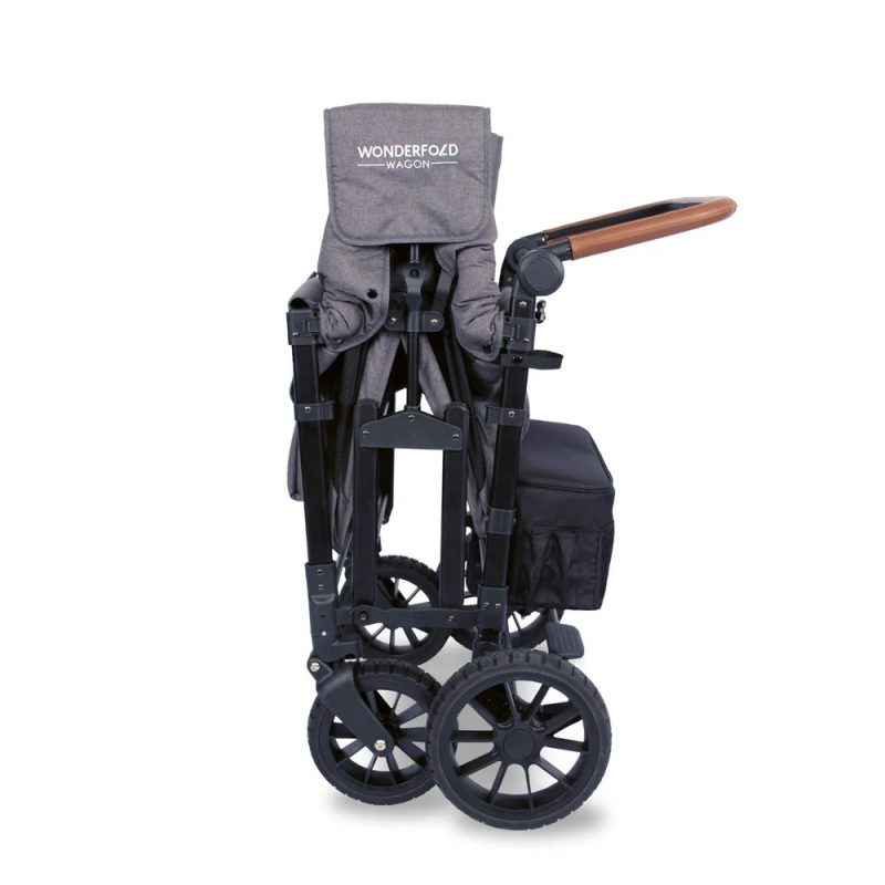 Wonderfold W4 Luxe Stroller Wagon Grey