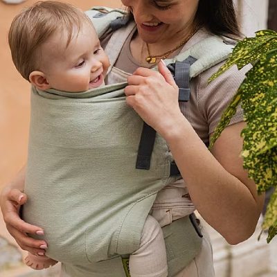 Tutti Bambini Boba X Baby Carrier Linen Green Willow