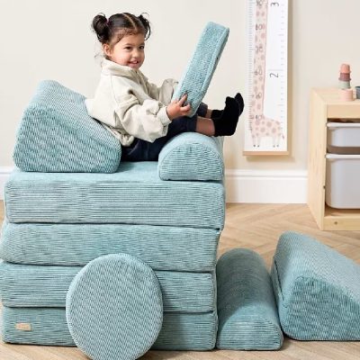 Tutti Bambini Playrama Montessori Kids Play Sofa - Ocean Stone