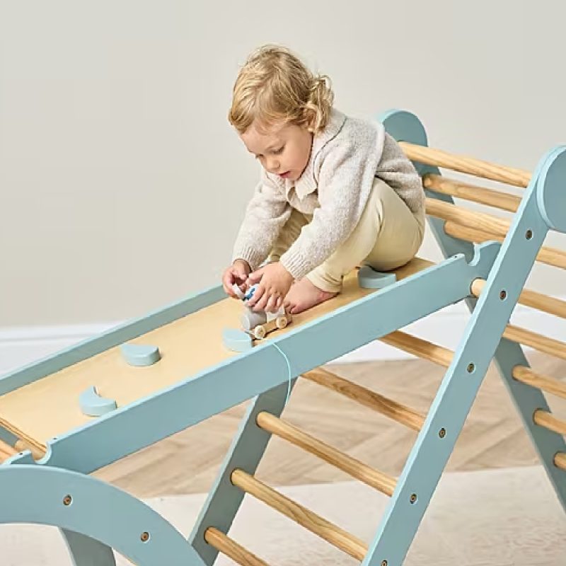 Tutti Bambini Scala Montessori Ocean Stone Pikler Climbing Frame/Wall