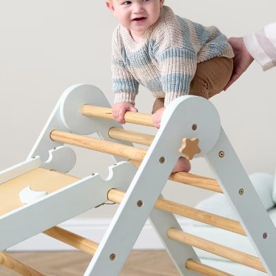 Tutti Bambini Scala Montessori Sea Mist Pikler Climbing Frame/Wall