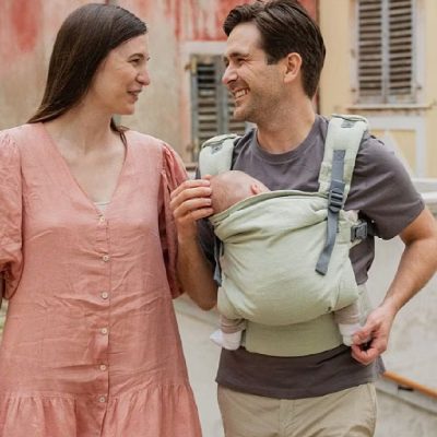 Tutti Bambini Boba X Baby Carrier Linen Green Willow