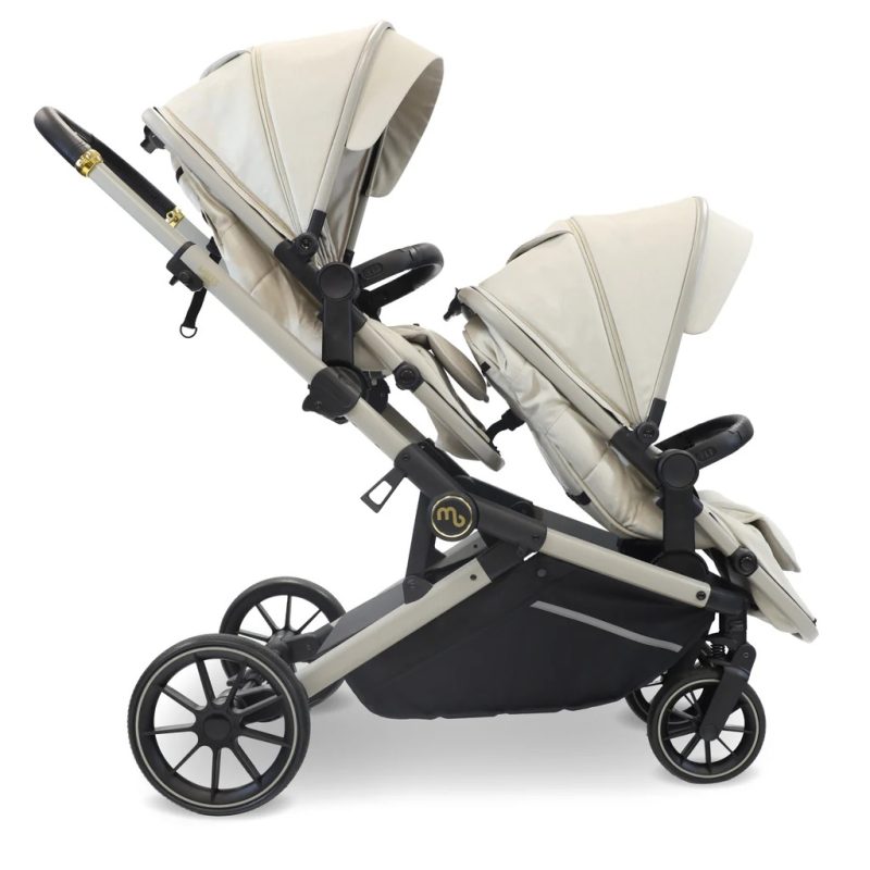 My Babiie Tandem Pushchair - Ivory