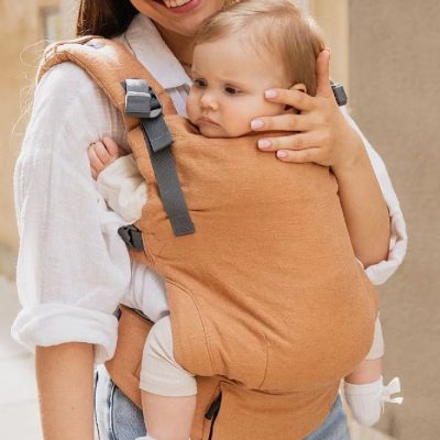 Tutti Bambini Boba X Baby Carrier Linen Brown Rye