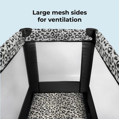 My Babiie Leopard Travel Cot