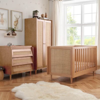 Tutti Bambini Japandi Mini 3 Piece Room Set - Light Oak