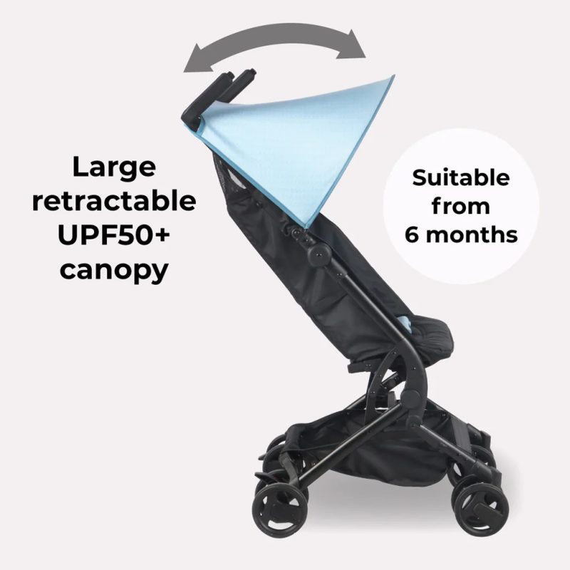 My Babiie Ultra Compact Stroller Blue