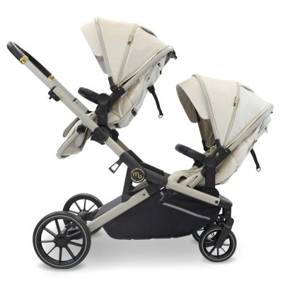 My Babiie Tandem Pushchair - Ivory