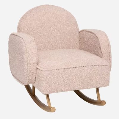 Tutti Bambini Micah Mini Me Children's Rocking Chair - Boucle Blush