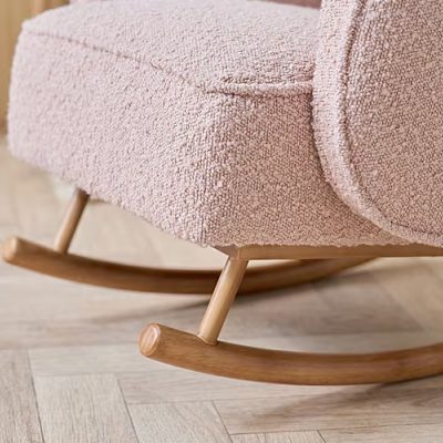 Tutti Bambini Micah Mini Me Children's Rocking Chair - Boucle Blush