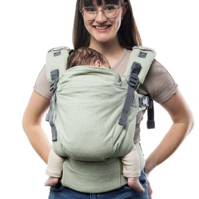 Tutti Bambini Boba X Baby Carrier Linen Green Willow