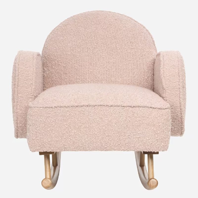 Tutti Bambini Micah Mini Me Children's Rocking Chair - Boucle Blush