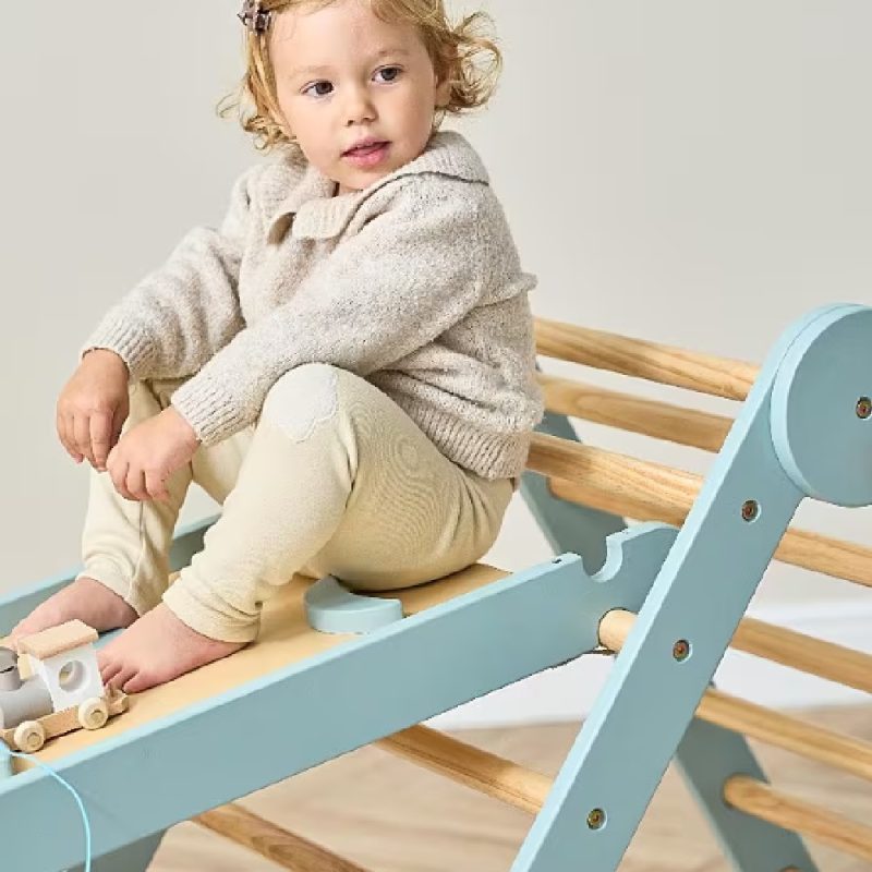 Tutti Bambini Scala Montessori Ocean Stone Pikler Climbing Frame/Wall