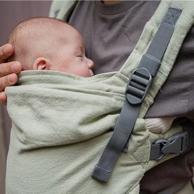 Tutti Bambini Boba X Baby Carrier Linen Green Willow