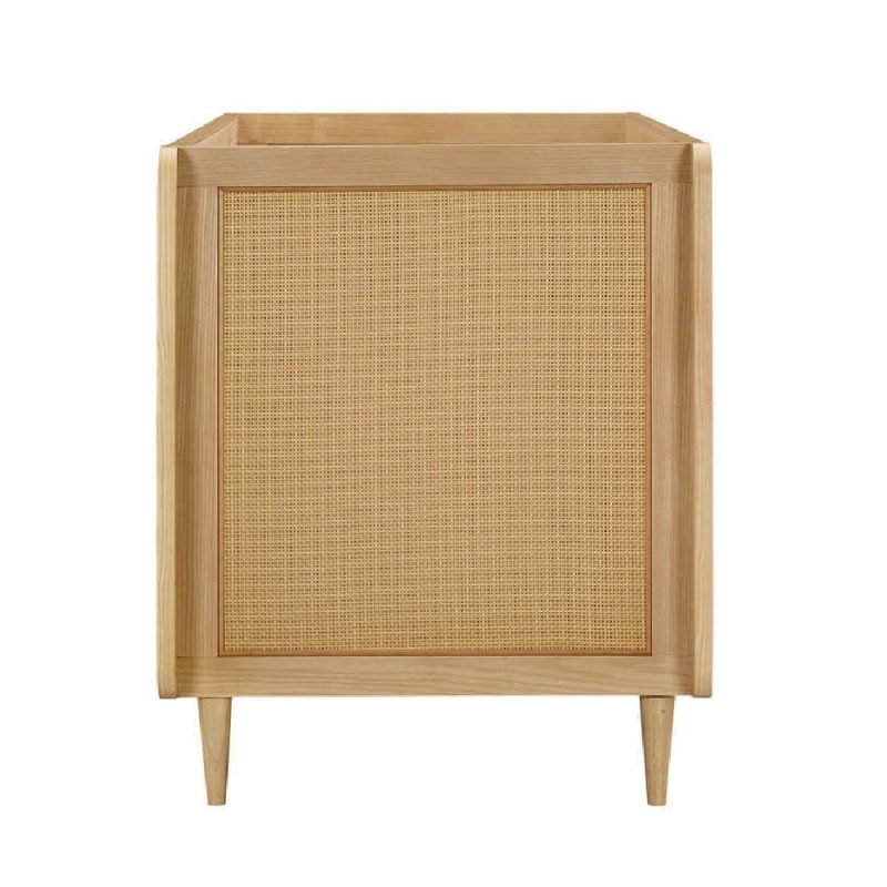 Tutti Bambini Japandi Mini Cot Bed - Light Oak