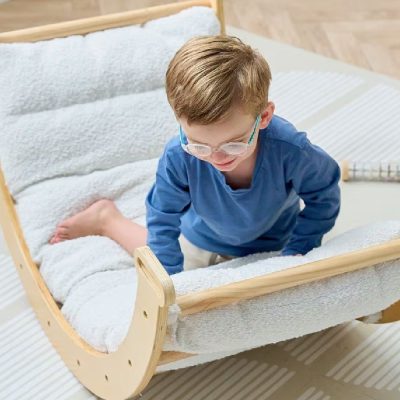 Tutti Bambini Scala Montessori Pikler Cushion - Boucle Natural