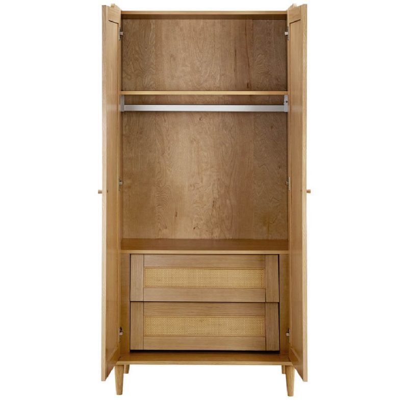 Tutti Bambini Japandi Wardrobe - Light Oak