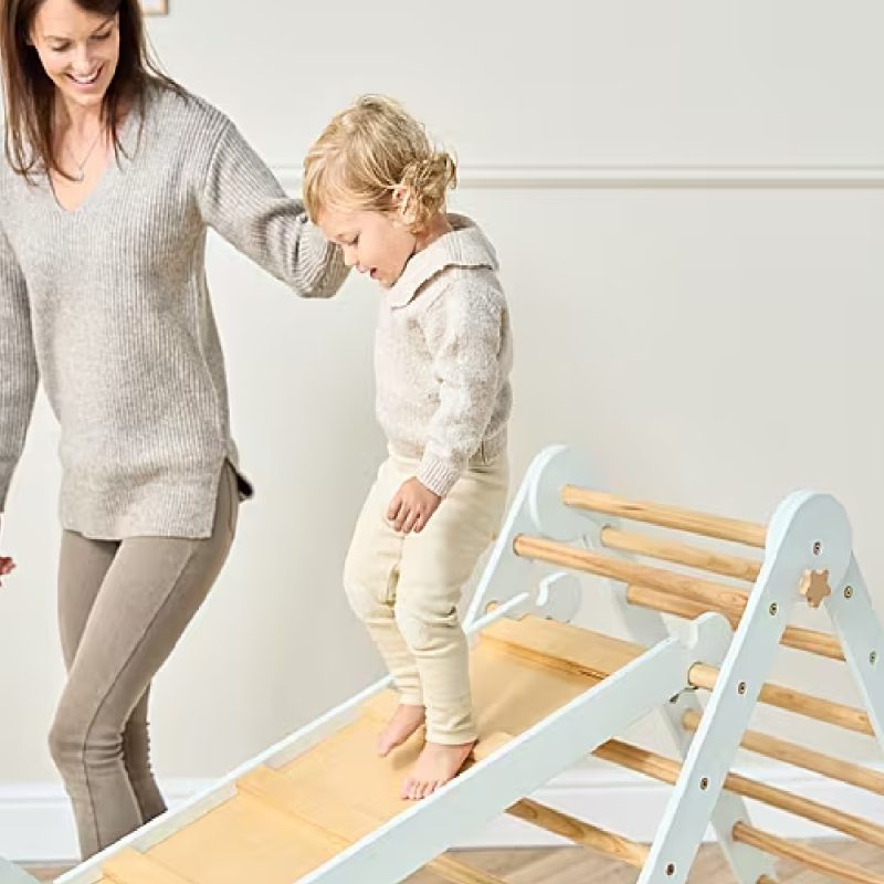 Tutti Bambini Scala Montessori Sea Mist Pikler Climbing Frame/Wall