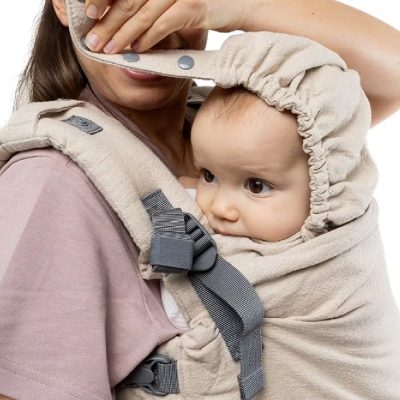 Tutti Bambini Boba X Baby Carrier Linen Beige Pampas