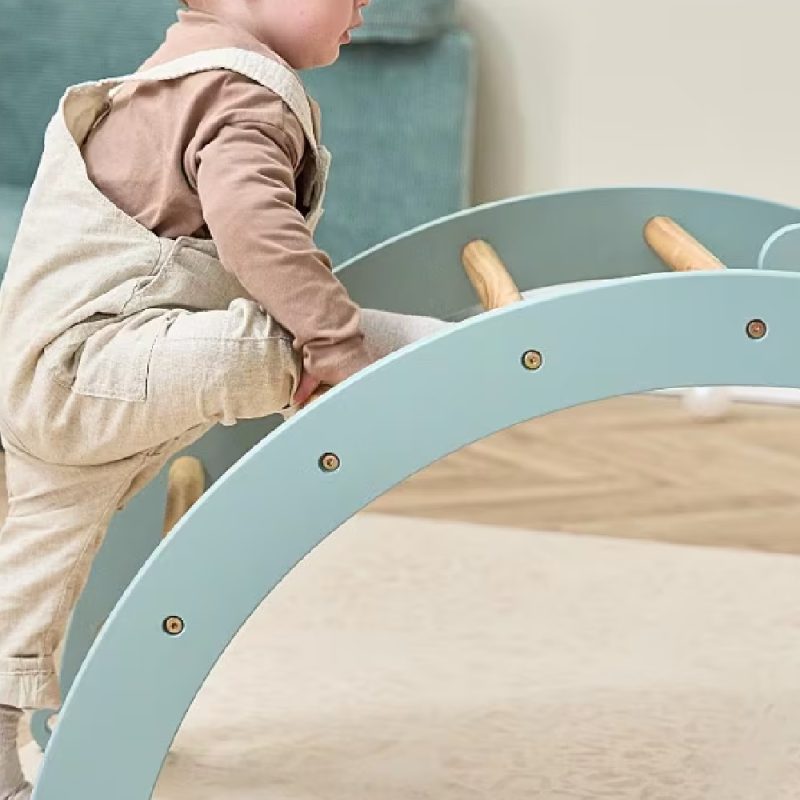 Tutti Bambini Scala Montessori Ocean Stone Pikler Climbing Frame/Wall