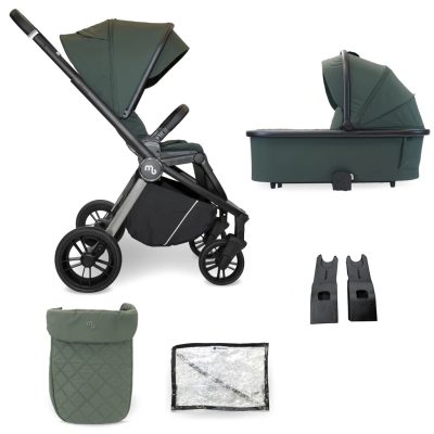 My Babiie MB450 2-in-1 Pushchair/Carrycot - Forest Green