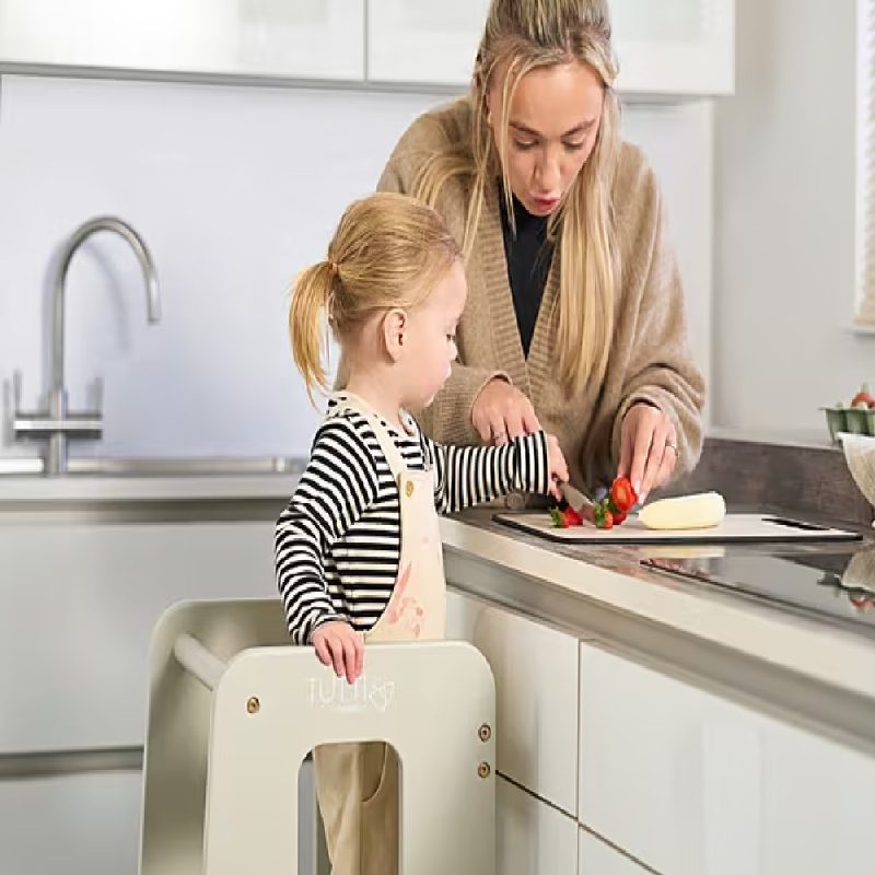 Tutti Bambini Helping Hands Montessori Toddler Learning Tower - Mushroom