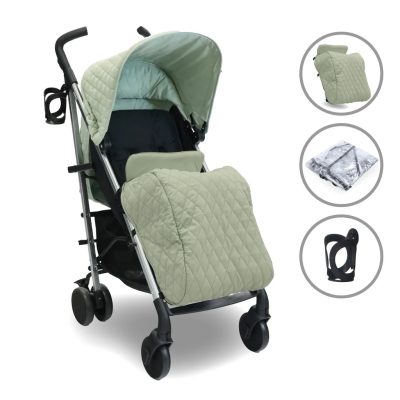 My Babiie Plus Stroller Sage Green