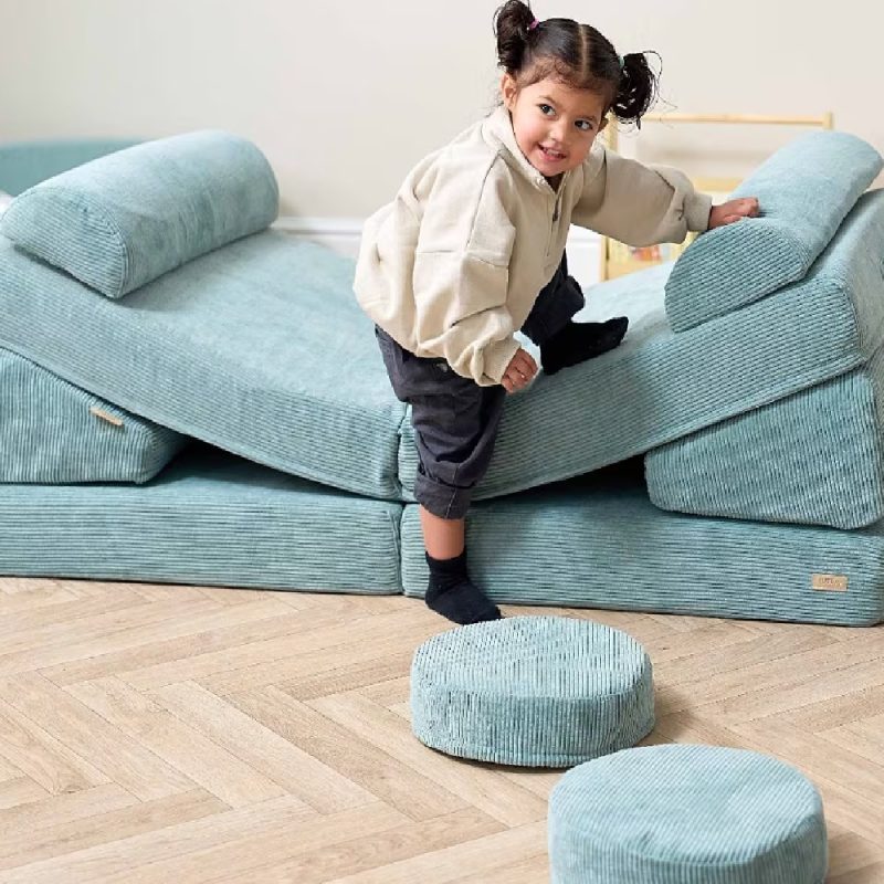 Tutti Bambini Playrama Montessori Kids Play Sofa - Ocean Stone