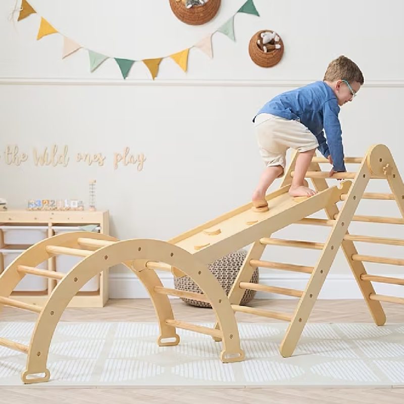 Tutti Bambini Scala Montessori Natural Pikler Climbing Frame/Wall