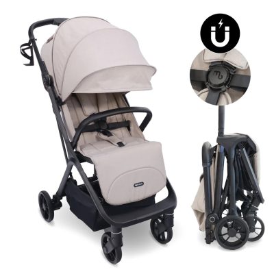 My Babiie Plus Auto-Fold Stroller Camel