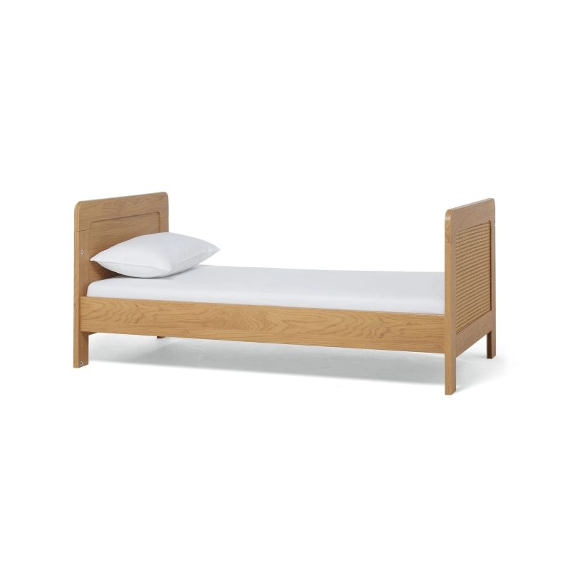 Mamas & Papas Esna Cotbed and Mattress - Rattan