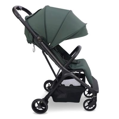 My Babiie Plus Auto-Fold Stroller Forest Green