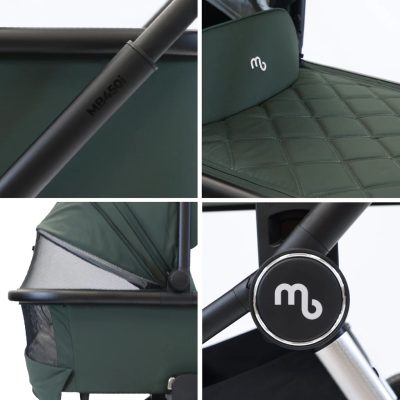 My Babiie MB450 2-in-1 Pushchair/Carrycot - Forest Green