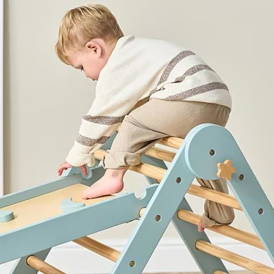 Tutti Bambini Scala Montessori Ocean Stone Pikler Climbing Frame/Wall