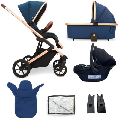 My Babiie MB500 3-in-1 Travel System - Opal Blue