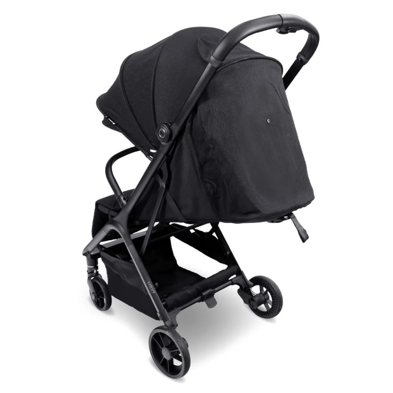 My Babiie Plus Auto-Fold Stroller Black