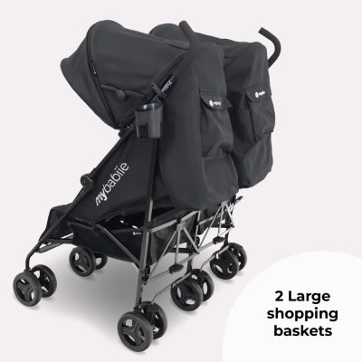 My babiie twin stroller best sale