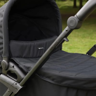 My Babiie 2-in-1 Pushchair and Carrycot - Onyx Black