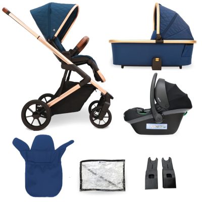 My Babiie MB500 3-in-1 Travel System - Opal Blue