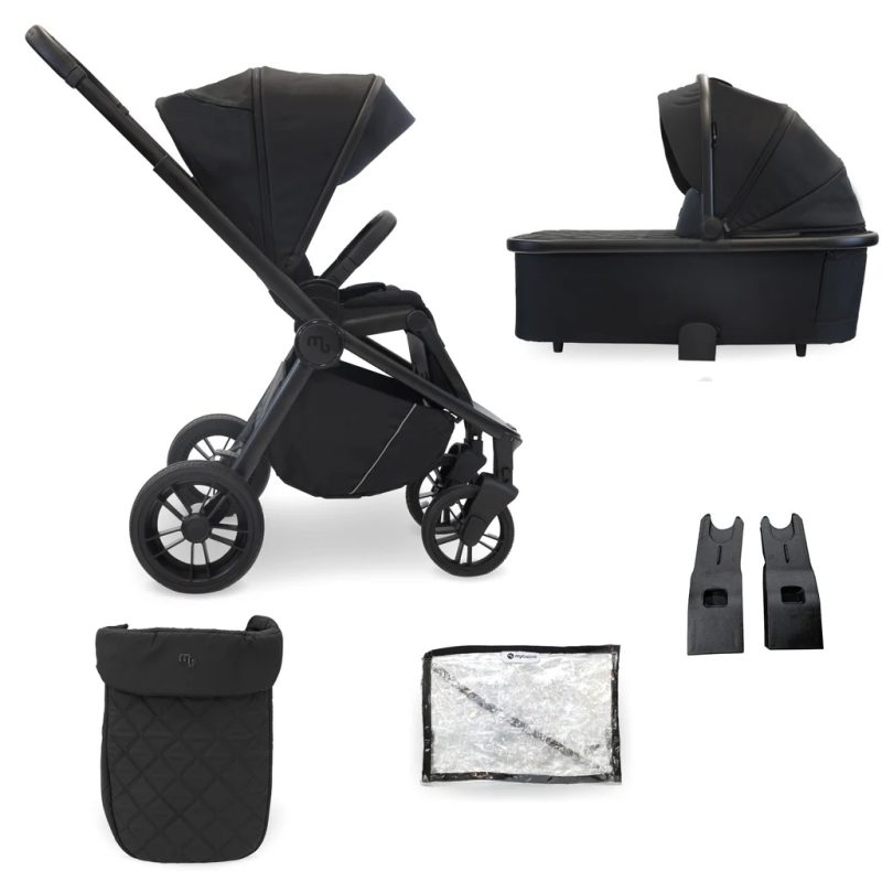 My Babiie MB450 2-in-1 Pushchair/Carrycot - Black