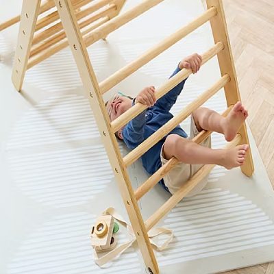 Tutti Bambini Scala Montessori Natural Pikler Climbing Frame/Wall