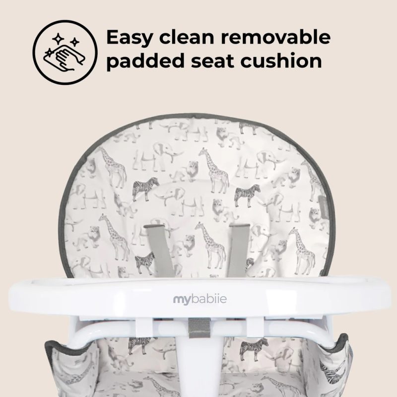 My Babiie Compact Highchair - Safari