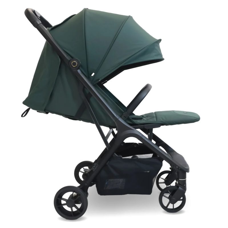 My Babiie Plus Auto-Fold Stroller Forest Green