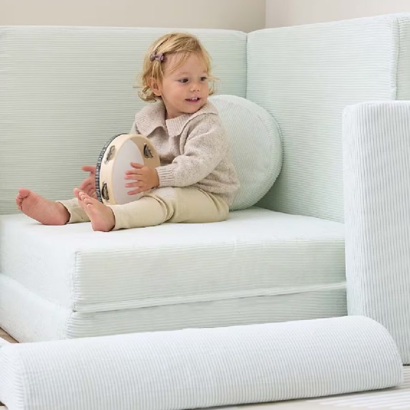 Tutti Bambini Playrama Montessori Kids Play Sofa - Sea Mist