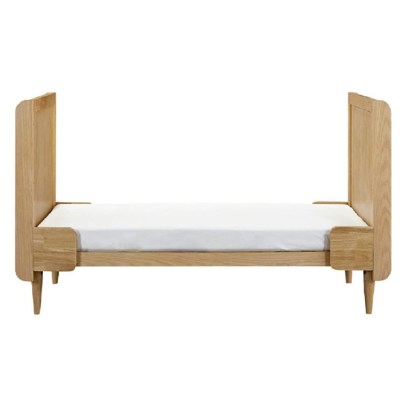 Tutti Bambini Japandi Mini Cot Bed - Light Oak