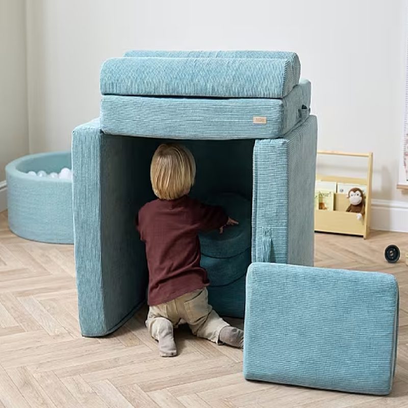 Tutti Bambini Playrama Montessori Kids Play Sofa - Ocean Stone