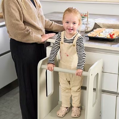 Tutti Bambini Helping Hands Montessori Toddler Learning Tower - Mushroom