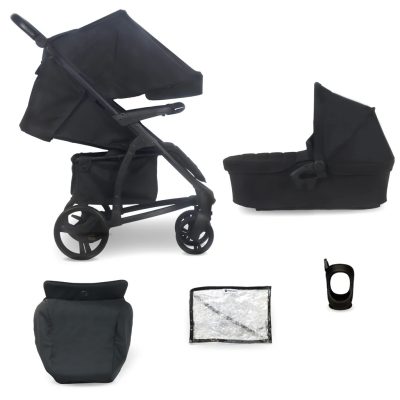 My Babiie 2-in-1 Pushchair and Carrycot - Onyx Black