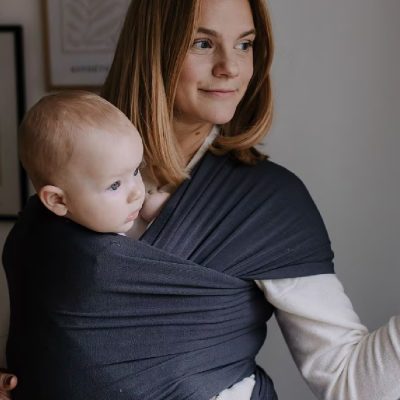 Tutti Bambini Boba Serenity Baby Wrap Charcoal